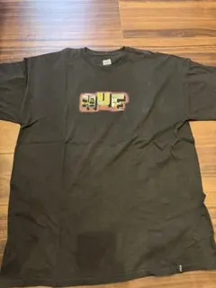 HUF グラフィックプリント Tシャツ XL ブラック