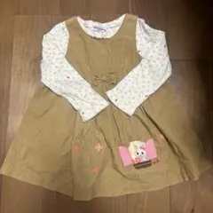 ミキハウスワンピースセット90