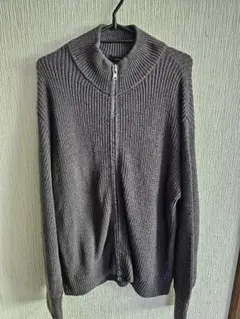 JEANASIS ダークグレー ニット 美品