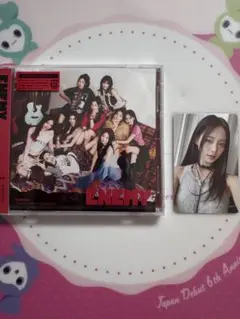 TWICE ENEMY通常盤CDと ツウィトレカ