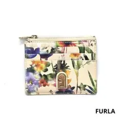FURLA フルラ カードケース 花柄