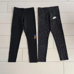 Nike スパッツ ブラック 2点セット