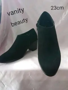 ◇新品◇vanitybeauty◇チャンキーヒール ブーティ◇23cm◇のサムネイル