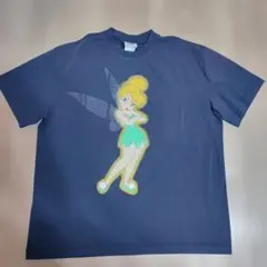 新品 Tinker Bell グラフィック Tシャツ ネイビー S - メルカリ