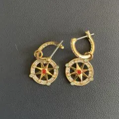 スワロフスキー OCEAN ADVENTURE フープピアス