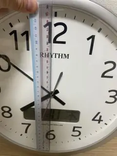 【値下中】掛時計 約30cm【直接引取可能】のサムネイル