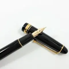 パイロット万年筆 カスタムヘリテージ912 フォルカン 14K F字幅 黒銀