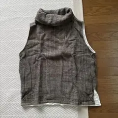 onabake カディ　ウール　ベスト　ルクツル