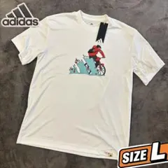 新品　アディダス adidas グラフィック Tシャツ L ホワイト