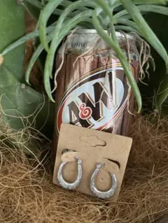 ✴︎New✴︎ハワイアンジュエリー オーバルフープピアス　スチールシルバー