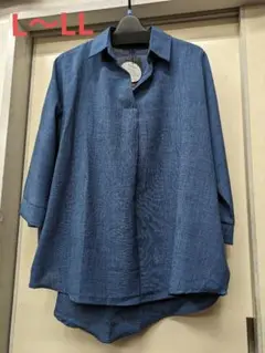 初秋　TRUBE オシャレスッキリデザイン　チュニック　L〜LL