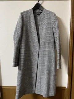 INDIVI コートジャケット　ノーカラージャケット