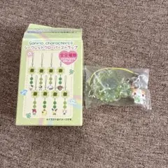 サンリオ　シークレットクローバーストラップ　マシュマロみたいなふわふわにゃんこ