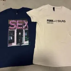 SILAS PUNK+SHELLA ROCK Tシャツ 2枚セットのサムネイル