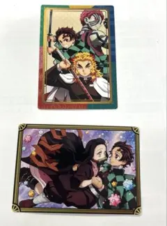 鬼滅の刃 銀だこ 煉獄 炭治郎 猗窩座 禰豆子コラボカード ノーマル 第2弾