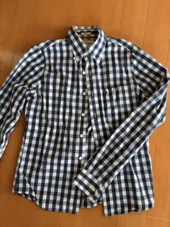 Abercrombie & Fitch チェック柄長袖シャツ S