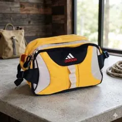 adidas アディダス ウエストポーチ ボディバッグ イエロー 未使用