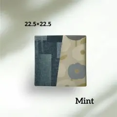 【No.23】花柄デニム柄ファブリックパネル