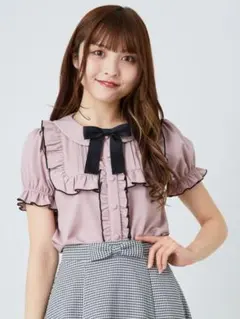 Ank Rouge  メロウフリルパフブラウス