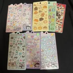 【正規品】ボンボンドロップシール　きゅるるんシール　プチドロップステッカー