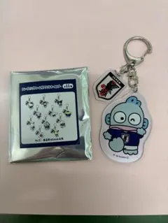 Sanrio Hangyodon Japan National Football Team Acrylic Keychain