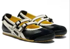 23cmオニツカタイガー ウィメンズ メキシコ66 TGRS ブラック/クリーム