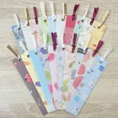 26.ハンドメイドしおり ブックマーク リバティベッツィ 布製 プチ