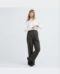 ユニクロ　UNIQLフリースモックネック　Mサイズ