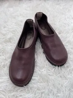 ramble comfort ランブルコンフォート レザー スリッポン ブラウン