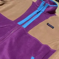 美品★コロンビア★ バックボール フルジップ フリース ★デルタブラム★M