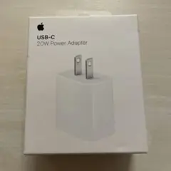 Apple USB-C 20W Power Adapter 純正　箱付き　未開封