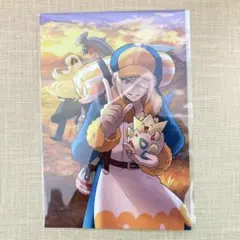 ポケモンマスターズEX ポケマス 特典 ポストカード(ウォロ＋シロナ)