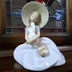 リヤドロ LLADRO 「バニーキッス」#6741　美品