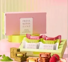PRESS BUTTER SAND 宇治抹茶・贅沢いちご　食べ比べセットのサムネイル