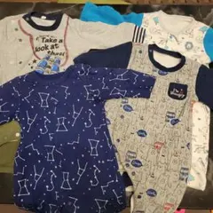 ベビー ロンパース 4枚まとめ売り 70サイズ