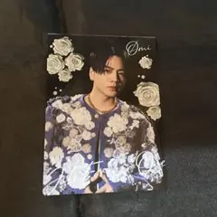 登坂広臣　フォトカード　バラ　三代目　実写　JSB FOREVER ～ONE～