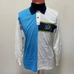 LAEVIS 長袖ポロシャツ ホワイト系 M