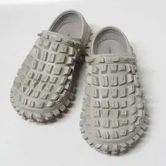 と*ろ様 【BALENCIAGA】バウンサークロッグ サンダル ベージュ 38 バレンシアガ(BALENCIAGA)バレンシアガ BOUNCER クロッグ サンダル 靴