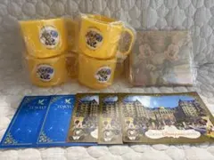 ディズニーランドホテル　カップ　エコバッグ　ポストカード