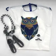 ★新品未使用★エコバッグ　買い物袋　Mサイズ　ボールアンドチェーン　ストラップ付