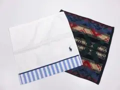 user_様専用！未使用　ラルフローレン　タオルハンカチ　総柄のみ