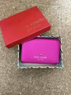 kate spade ピンク パスケース！箱付き！