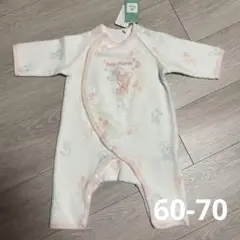 ディズニー ミニー ベビーロンパース 60-70サイズ