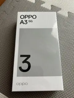 【新品未開封】　OPPO A3 5G 本体