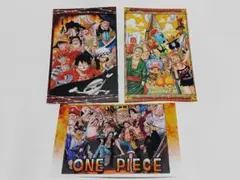 ワンピース　ポストカード　3枚セット ルフィ　ゾロ　サンジ