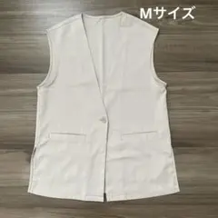 しまむら terawer emu シンプル ベスト ジレ スリット Mサイズのサムネイル