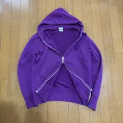 LOOPWHEELER TOMORROWLAND ダブルジップ パーカー L LOOPWHEELER TOMORROWLAND ダブルジップ パーカー L ループウィラー