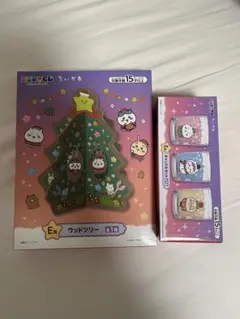 ちいかわ　エニマイくじ E賞 ウッドツリー キャンドルセット