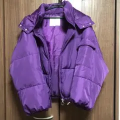 【期間限定最終セール中！】ダウンジャケット紫purple Restoration