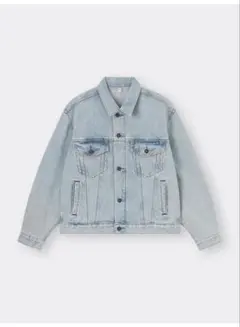 GU ライトブルー　デニムジャケット